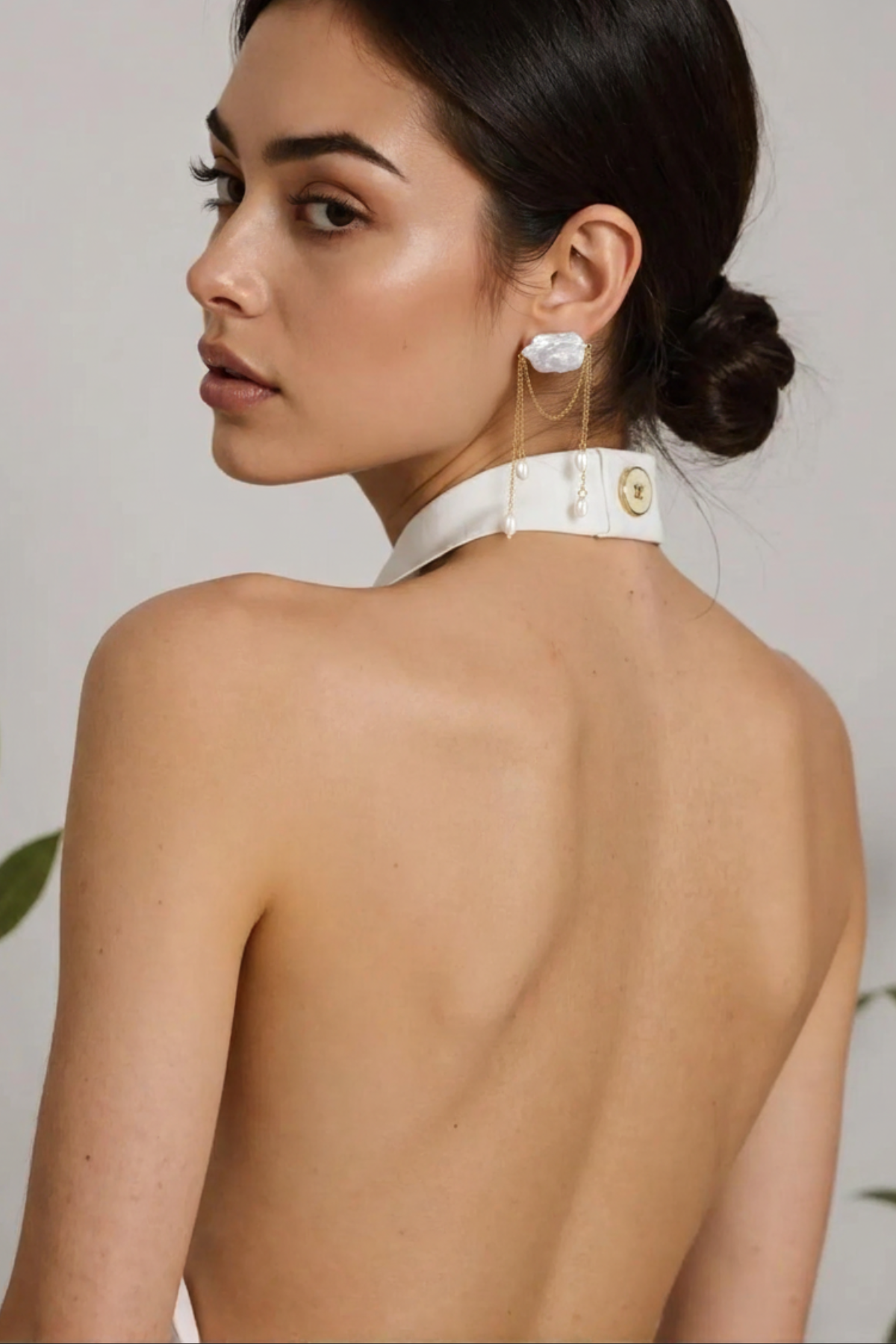 The Marble Drip Earring